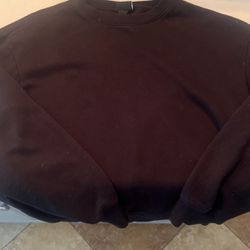 Black sweatshirt 