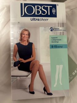 Jobs ultra sheer compression stockings for women’s size 8-15
