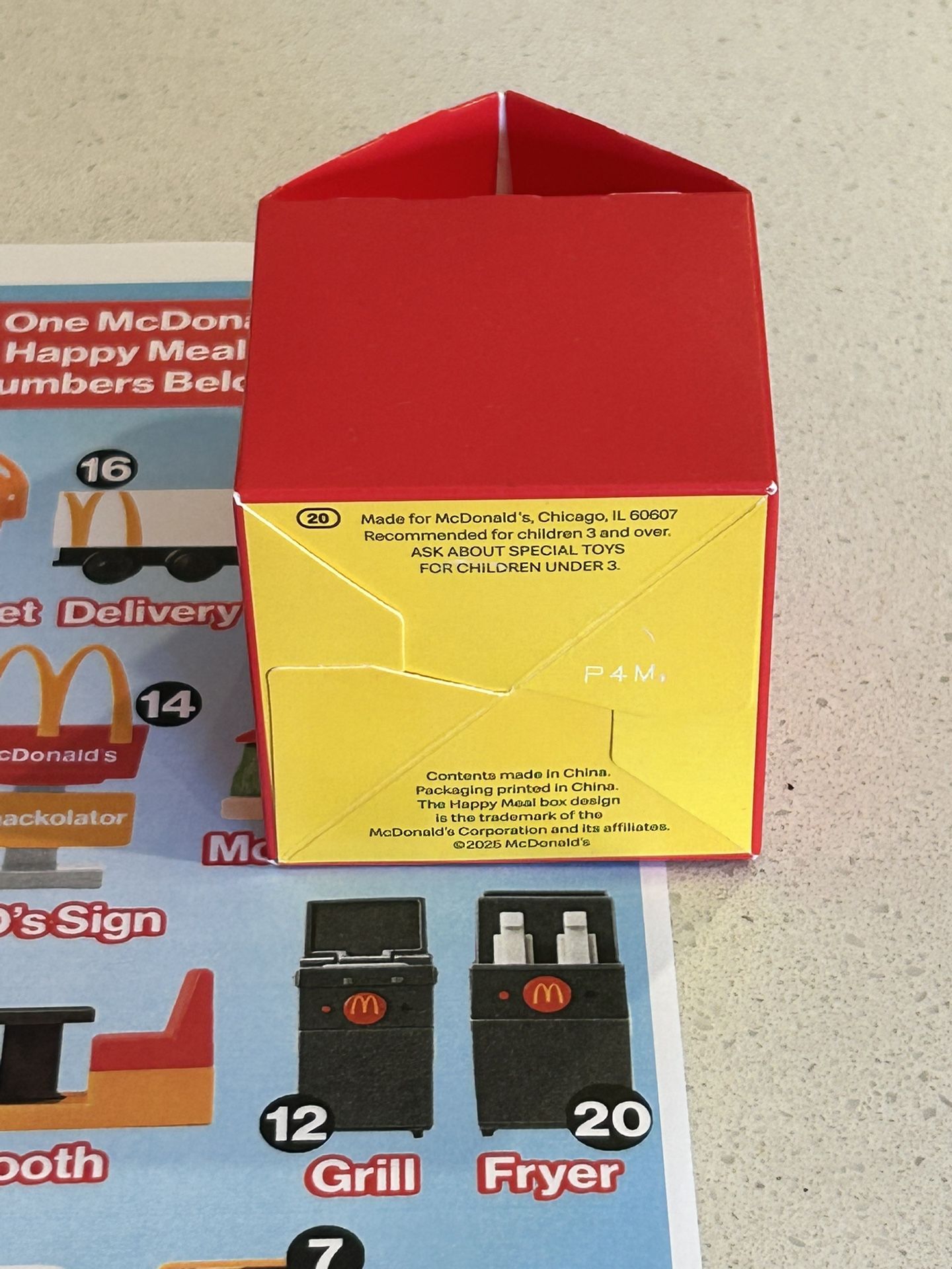 McDonald’s Lil Toy 2025 #20 Fryer