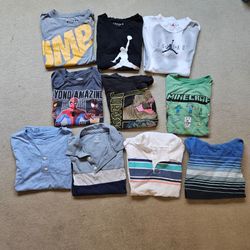 Boys size 8/medium tshirt bundle