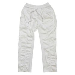 Lululemon Dance Studio Mid Rise Jogger Size 4 White Full Length Pants Gym Yoga