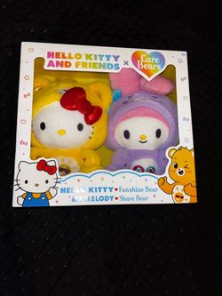 CareBears x Hello Kitty 2pk