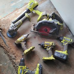 Ryobi Power Tool For Sale 150 All Are 30 Each Tool Only 