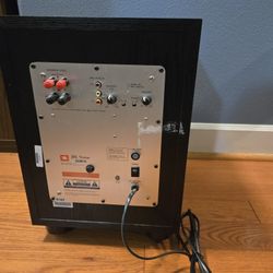 Pair Of JBL HLS610 Speakers & JBL Venue SUB10 Subwoofer