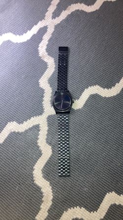 Nixon All-Black Analog Watch