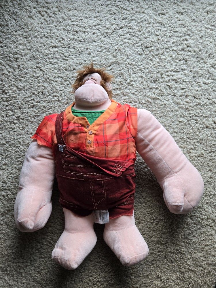 Disney Store Wreck It Ralph: Ralph Breaks the Internet 16” Plush Stuffed Toy