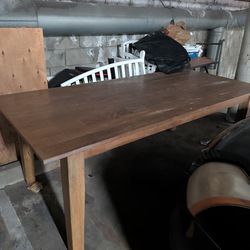 Wood table