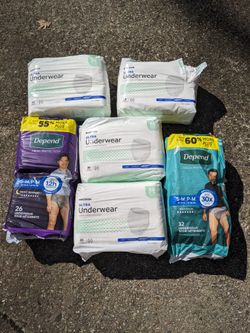 Depend And McKesson Protection Underwear