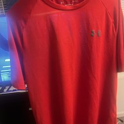 Red Under Armour Shirt