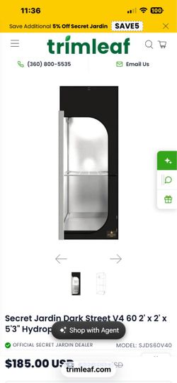 Grow tent 2x2