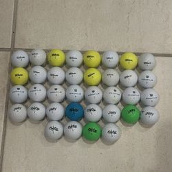 Wilson – 36 Used Golf Balls – Includes Chaos, Profile & More!