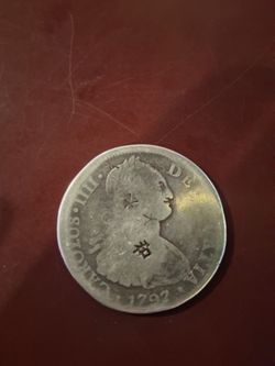 1792 Spanish Colonial coin