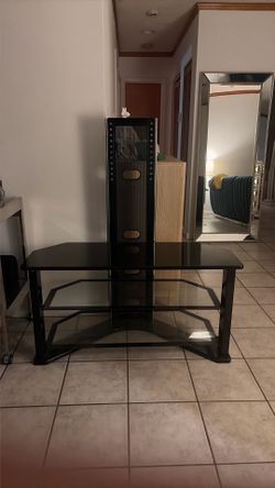 Metal/Glass TV Stand
