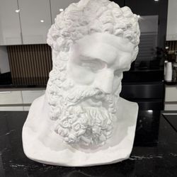 Hercules Bust Sculpture - Greek Hero Of Might And Strength