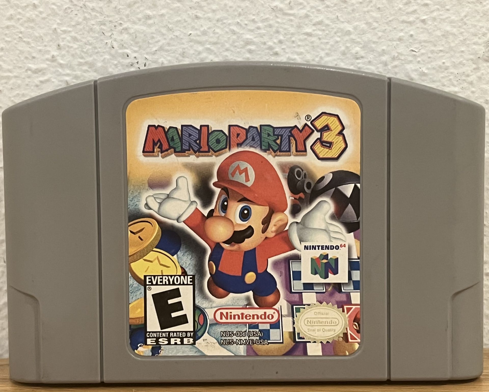 Mario Party 3 N64 Nintendo 64 Authentic Tested Cart Only
