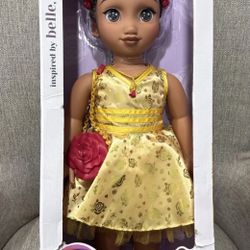 Disney ily 4EVER Inspired by Belle Beauty & The Beast 18" Doll Brand New In Box