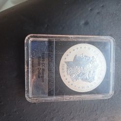 silver morgan dollar 1889 carson city