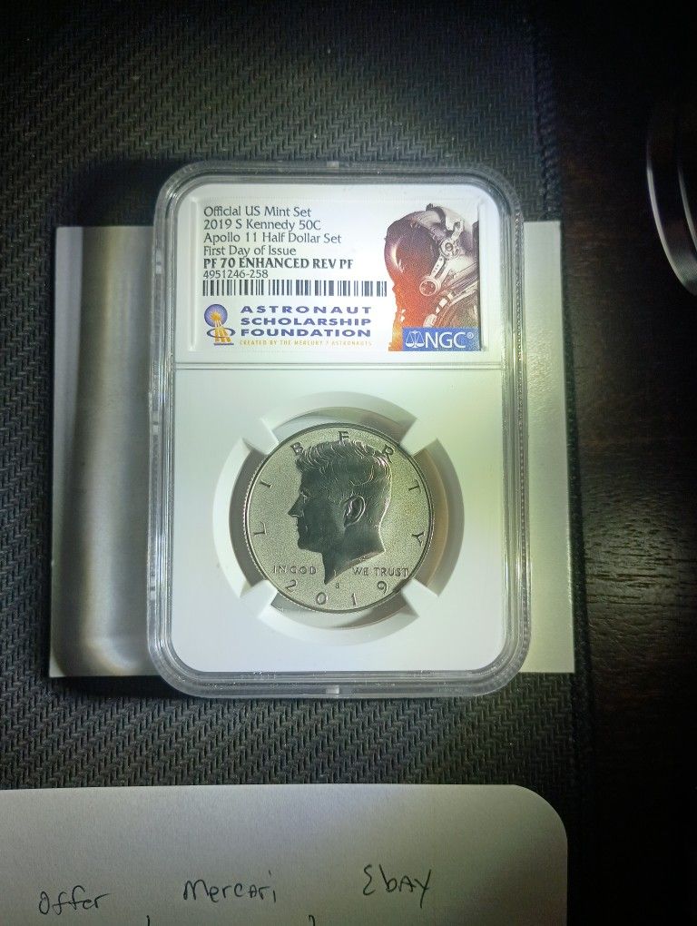 2019 S Kennedy Half dollar