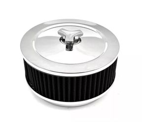 Air Cleaner Set 2-Barrel Carburetor 2-5/8" Neck Diameter Holley Rochester Carter