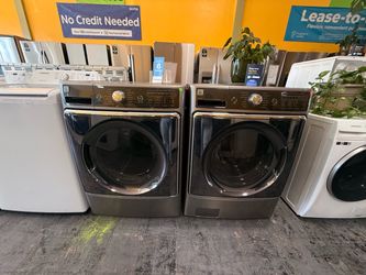 Jumbo washer and dryer