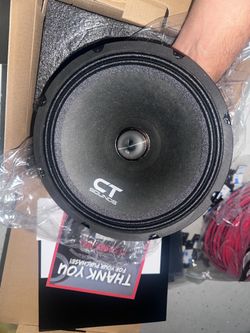 Combo car Audio Ct Sounds 8”.