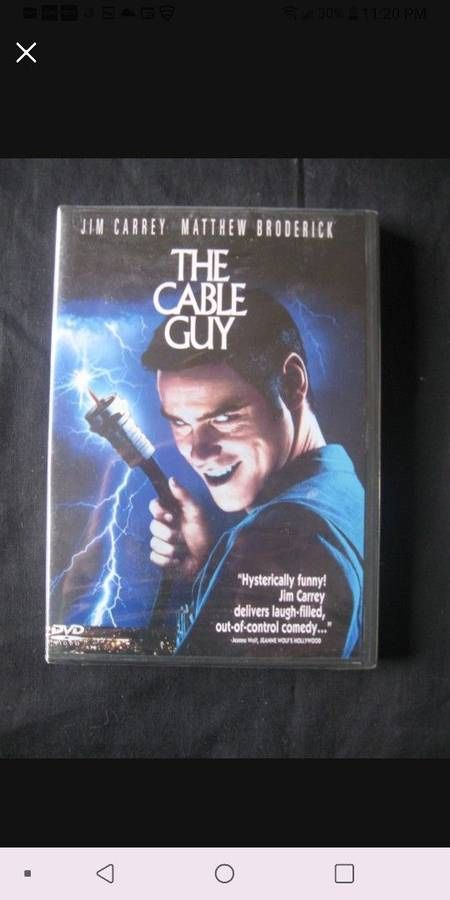 Brand New!! SEALED dvd Movie ** THE CABLE GUY