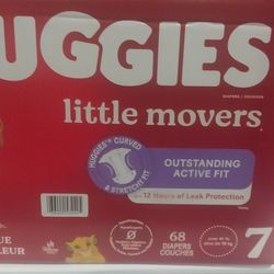 HUGGIES SIZE 7 $37 