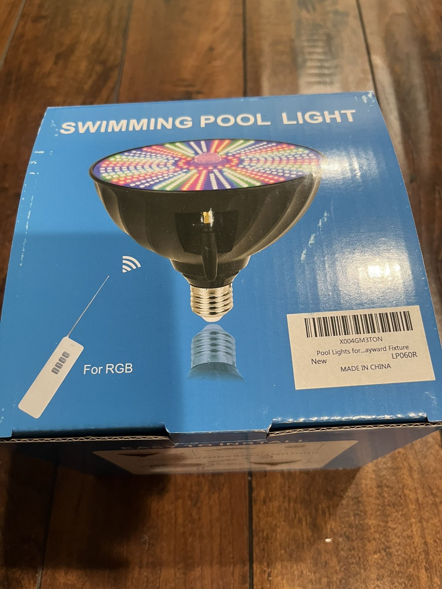 Rgb Pool Light Bulb Changing Colors