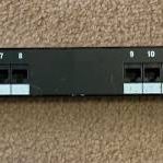 16 Port 10/100 Etherfast Patch Panel Cat 5 1U Rack Mount
