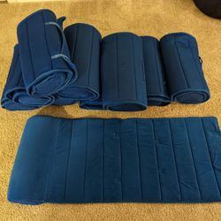 9 Kids Memory Foam Sleeping Mat With Built-in Pillow