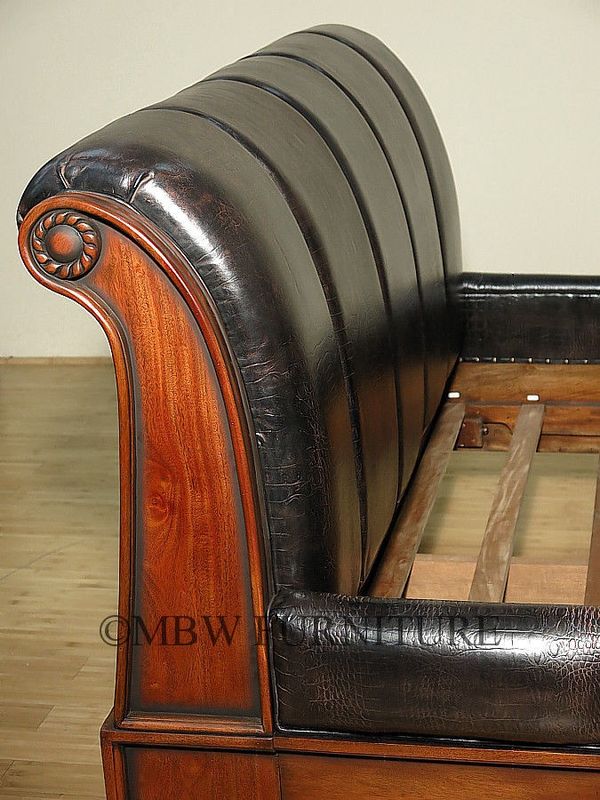 Bob Mackie King Size Sleigh Bed For In Palm Desert Ca Offerup 2 000