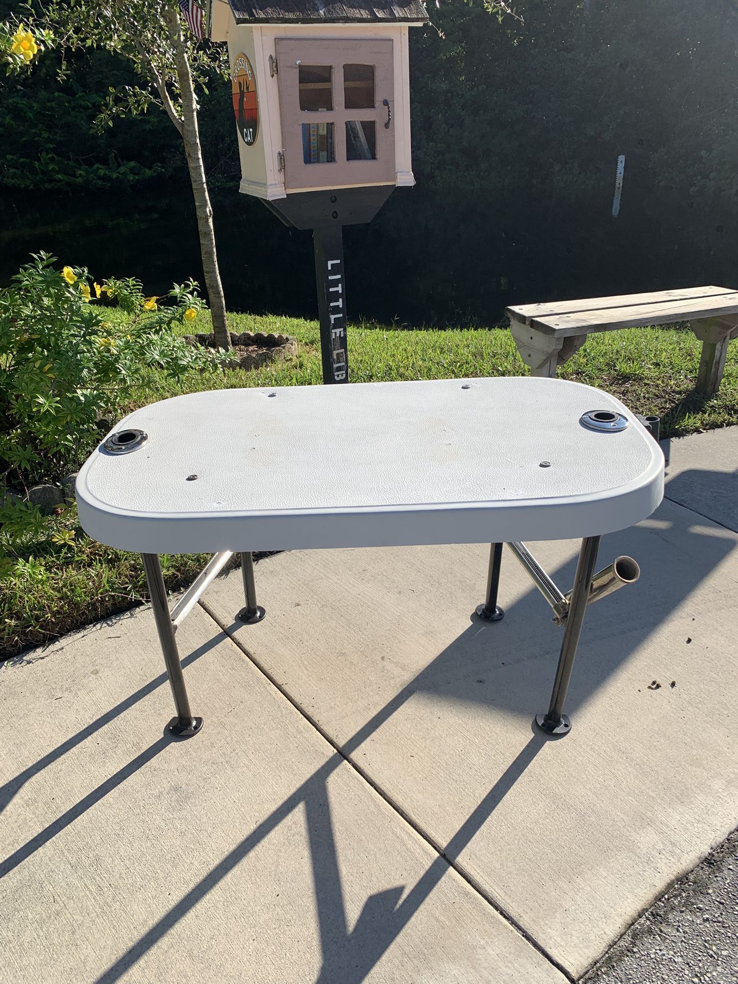 Boat Poling Platform & Casting 44" Wide 26 1/2" Deep