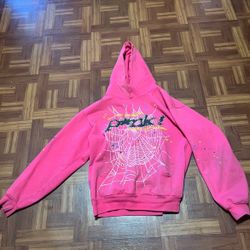 Spder Hoodie Pink V1 