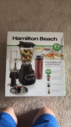 Hamilton Beach Blender with Food Processor Attachment