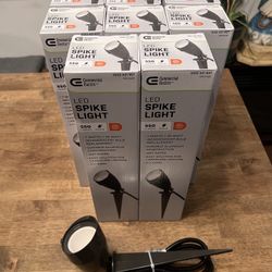 11 Commercial Electric Spike Lights 