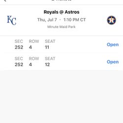 Astros Tickets 