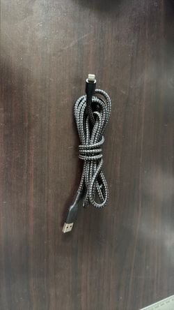 Braided Lightning Charging Cable 6 ft