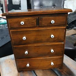 Antique Jewelry Box 