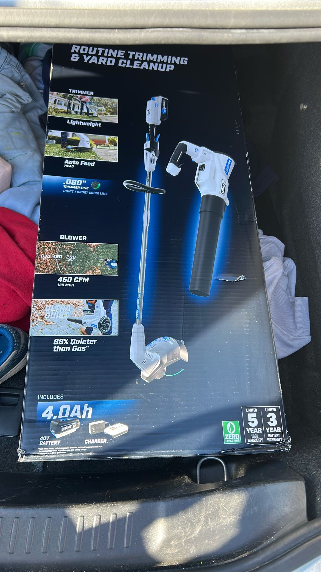 Trimming And Leaf Blower