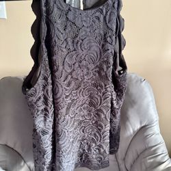 Black Lace Top