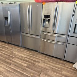 ☃️❄️REFRIGERATOR SALE !!❄️☃️ Starting @ $199 (White Top Freezer ) Delivery available for small fee 🚛 