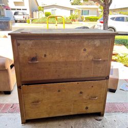 Wooden Garage Storage Cabinet