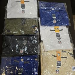 NACUA OR STAFFORD LOS ANGELES RAMS FOOTBALL JERSEY  $50. CASH PLEASE!!!