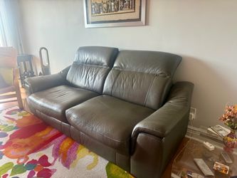 Leather Sofa Bed