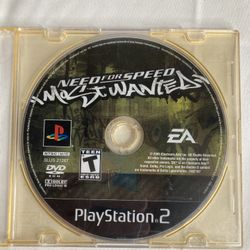 PS2 Need For Speed Most Wanted