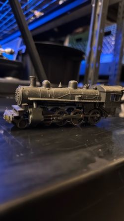 Old brass train