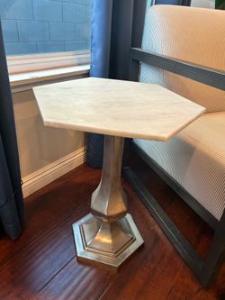 Italian Marble Side Table