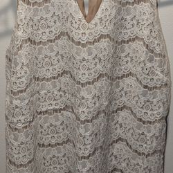 Rose & Olive Sleeveless Top
