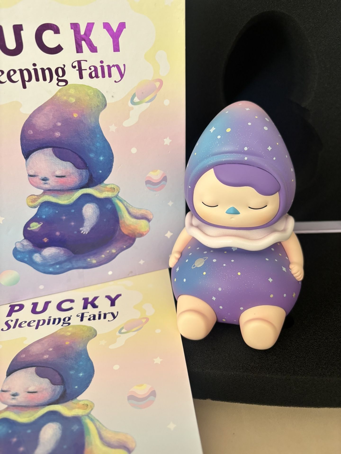 Limited POPMART x PUCKY Sleeping Fairy Limited Art Toy Figurine
