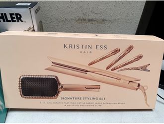 Kristin Ess Hair Signature Styling Set 3-in-1 Ceramic Flat Iron